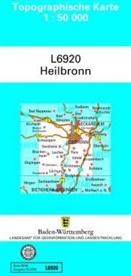 Landesamt für Geoinformation und Landentwicklung B, Landesam für Geoinformation und Landentwi - Topographische Karten Baden-Württemberg, Zivilmilitärische Ausgabe: Heilbronn