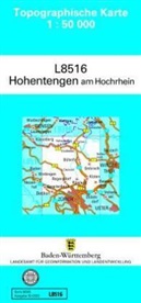 Landesvermessungsam Baden-Württemberg - Topographische Karten Baden-Württemberg, Zivilmilitärische Ausgabe: Topographische Karte Baden-Württemberg, Zivilmilitärische Ausgabe - Hohentengen am Hochrhein