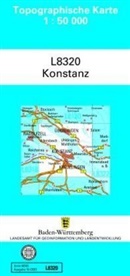 Landesamt für Geoinformation und Landentwicklung B, Landesam für Geoinformation und Landentwi - Topographische Karten Baden-Württemberg, Zivilmilitärische Ausgabe: Topographische Karte Baden-Württemberg, Zivilmilitärische Ausgabe - Konstanz