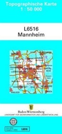 Topographische Karten Baden-Württemberg, Zivilmilitärische Ausgabe: Mannheim