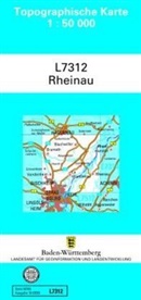 Topographische Karten Baden-Württemberg, Zivilmilitärische Ausgabe: Topographische Karte Baden-Württemberg, Zivilmilitärische Ausgabe - Rheinau
