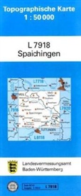 Landesamt für Geoinformation und Landentwicklung B, Landesam für Geoinformation und Landentwi - Topographische Karten Baden-Württemberg, Zivilmilitärische Ausgabe: Topographische Karte Baden-Württemberg, Zivilmilitärische Ausgabe - Spaichingen