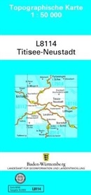 Topographische Karten Baden-Württemberg, Zivilmilitärische Ausgabe: Topographische Karte Baden-Württemberg, Zivilmilitärische Ausgabe - Titisee-Neustadt