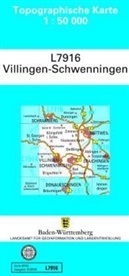 Topographische Karten Baden-Württemberg, Zivilmilitärische Ausgabe: Topographische Karte Baden-Württemberg, Zivilmilitärische Ausgabe - Villingen-Schwenningen