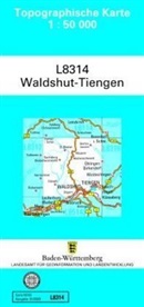 Topographische Karten Baden-Württemberg, Zivilmilitärische Ausgabe: Topographische Karte Baden-Württemberg, Zivilmilitärische Ausgabe - Waldshut-Tiengen