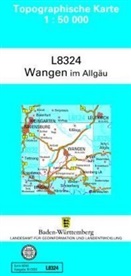 Landesamt für Geoinformation und Landentwicklung B, Landesam für Geoinformation und Landentwi - Topographische Karten Baden-Württemberg, Zivilmilitärische Ausgabe: Topographische Karte Baden-Württemberg, Zivilmilitärische Ausgabe - Wangen im Allgäu