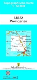 Landesamt für Geoinformation und Landentwicklung B, Landesam für Geoinformation und Landentwi - Topographische Karten Baden-Württemberg, Zivilmilitärische Ausgabe: Topographische Karte Baden-Württemberg, Zivilmilitärische Ausgabe - Weingarten