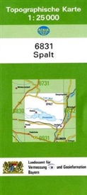 Landesam für Digitalisierung  Breitband u - Topographische Karten Bayern - Bl.6831: Topographische Karte Bayern Spalt