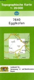 Landesam für Digitalisierung Breitband un, Landesam für Vermessung und Geoinformatio - Topographische Karten Bayern - Bl.7640: Topographische Karte Bayern Egglkofen