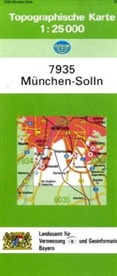 Landesam für Digitalisierung  Breitband u, Landesam für Digitalisierung Breitband un - Topographische Karten Bayern - Bl.7935: Topographische Karte Bayern München-Solln