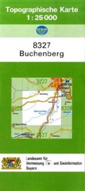 Landesam für Vermessung und Geoinformatio - Topographische Karten Bayern - Bl.8327: Topographische Karte Bayern Buchenberg