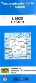 Landesam für Digitalisierung  Breitband u, Landesam für Digitalisierung Breitband un, Landesamt für Digitalisierung Breitband un - Topographische Karten Bayern - Bl.L5928: Topographische Karte Bayern Haßfurt