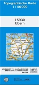 Landesam für Digitalisierung Breitband un, Landesamt für Digitalisierung Breitband un - Topographische Karten Bayern - Bl.L5930: Topographische Karte Bayern Ebern
