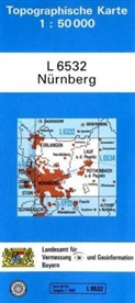 Landesam für Digitalisierung Breitband un, Landesamt für Digitalisierung Breitband un - Topographische Karten Bayern - Bl.L6532: Topographische Karte Bayern Nürnberg