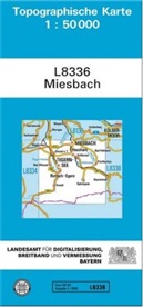 Landesam für Digitalisierung  Breitband u, Landesam für Digitalisierung Breitband un, Landesamt für Digitalisierung Breitband un - Topographische Karten Bayern - Bl.L8336: Topographische Karte Bayern Miesbach