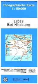 Landesam für Digitalisierung  Breitband u, Landesam für Digitalisierung Breitband un, Landesamt für Digitalisierung Breitband un - Topographische Karten Bayern - Bl.L8528: Topographische Karte Bayern Bad Hindelang