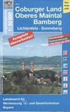 Topographische Karten Bayern - Bl.3: Oberes Maintal, Coburger Land