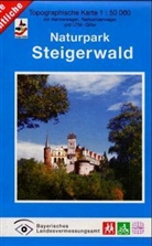 Topographische Karten Bayern - Bl.25: Topographische Karte Bayern Naturpark Steigerwald