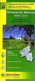 Topographische Karten Rheinland-Pfalz: Topographische Karte Rheinland-Pfalz Naturpark Nassau. Bl.5
