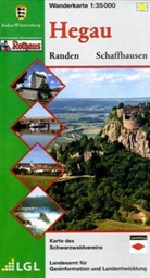 Landesamt für Geoinformation und Landentwicklung B, Landesam für Geoinformation und Landentwi, Landesvermessungsamt Baden-Württemberg, Lg - Topographische Wanderkarten Baden-Württemberg: Topographische Wanderkarte Baden-Württemberg Hegau