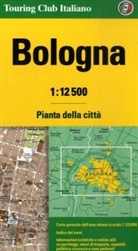 Touring Club Italiano Stadtpläne: Bologna. Bologne. Bolognia