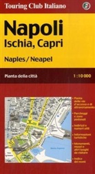 Touring Club Italiano Stadtpläne: Neapel, Ischia, Capri. Napoli, Ischia, Capri. Naples, Ischia, Capri