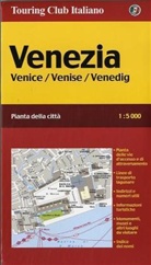 Touring Club Italiano Stadtpläne: Venedig. Venezia. Venice. Venise