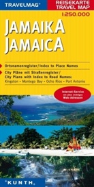 Travelmag Reisekarten: Travelmag Reisekarte Jamaika. Jamaica