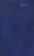 Taschenkalender, blau 2013