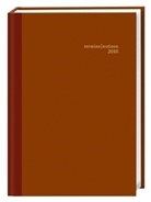 Termine, Notizen, Einband cognac (21,5 x 15,5 cm) 2010