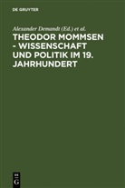 Theodor Mommsen, Alexander Demandt, Andrea Goltz, Andreas Goltz, Heinrich Schlange-Schöningen - Theodor Mommsen. Wissenschaft und Politik im 19. Jahrhundert