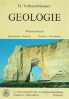 Herbert Voßmerbäumer - Geologie Wörterbuch, Französisch-Deutsch/Deutsch-Französisch