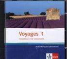 Voyages - Französisch für Erwachsene - 1: 1 Audio-CD zum Lektionsteil (Hörbuch)