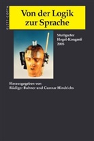 Rüdiger Bubner, Gunnar Hindrichs - Von der Logik zur Sprache