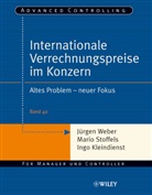 Ingo Kleindienst, Mario Stoffels, Jürgen Weber - Internationale Verrechnungspreise im Konzern