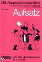 Gert Weiß - Aufsatz - Argumentationstechniken für Sach- und Problemerörterung