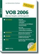 Claus-Jürgen Korbion, Mark von Wietersheim - VOB 2006, m. CD-ROM