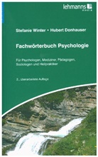 Hubert Donhauser, Stefani Winter, Stefanie Winter - Fachwörterbuch Psychologie