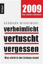 Gerhard Wisnewski - Verheimlicht - vertuscht - vergessen 2009