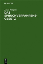 Jonas Wittgens - Das Spruchverfahrensgesetz
