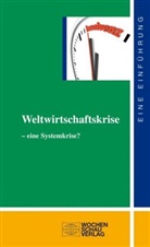 Jörg Althammer, Elmar Altvater, Uwe Andersen, Uwe Andersen - Weltwirtschaftskrise - eine Systemkrise?