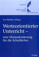 Eva Matthes - Werteorientierter Unterricht