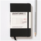 Wochenkalender + Notizbuch, Pocket, schwarz 2013