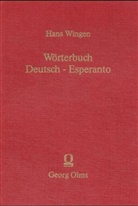 Wörterbuch Deutsch-Esperanto/Esperanto-Deutsch, 2 Bde.