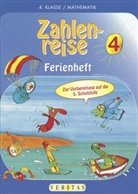 Zahlenreise Ferienheft - H.4: 4. Klasse Mathematik