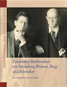 Alexander Zemlinsky, Horst Weber - Zemlinskys Briefwechsel mit Schönberg, Webern, Berg und Schreker