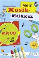 ALEXANDRA KUMANT, Alexandra Ziegler, Maren Blasche, Maren Blaschke - Mein Musik-Malblock