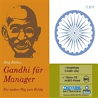 Jörg Zittlau, Arnim Beutel - Gandhi für Manager, 5 Audio-CDs + 1 MP3-CD (Hörbuch)