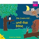 Eckart Zur Nieden - Die 3 vom Ast, Audio-CDs - Nr.5: Die 3 vom Ast und das Böse - Folge 5, Audio-CD (Audiolibro)