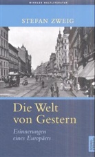Stefan Zweig - Die Welt von Gestern